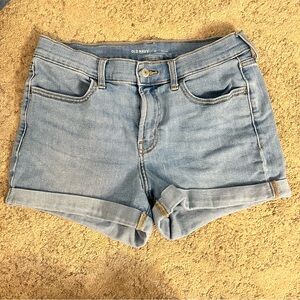 Old Navy Women's Light Blue Jean Shorts Size 4